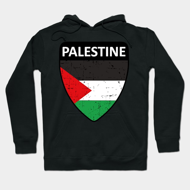 Palestine Flag Shows The Solidarity And Courage Hoodie by mangobanana